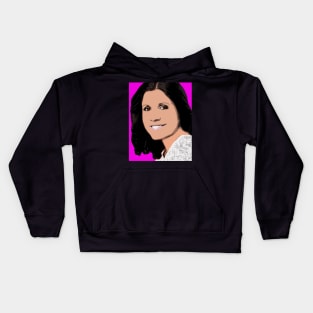 carrie fisher Kids Hoodie